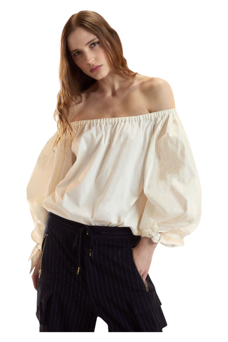 The Bunny Blouse, Alternate, color, White