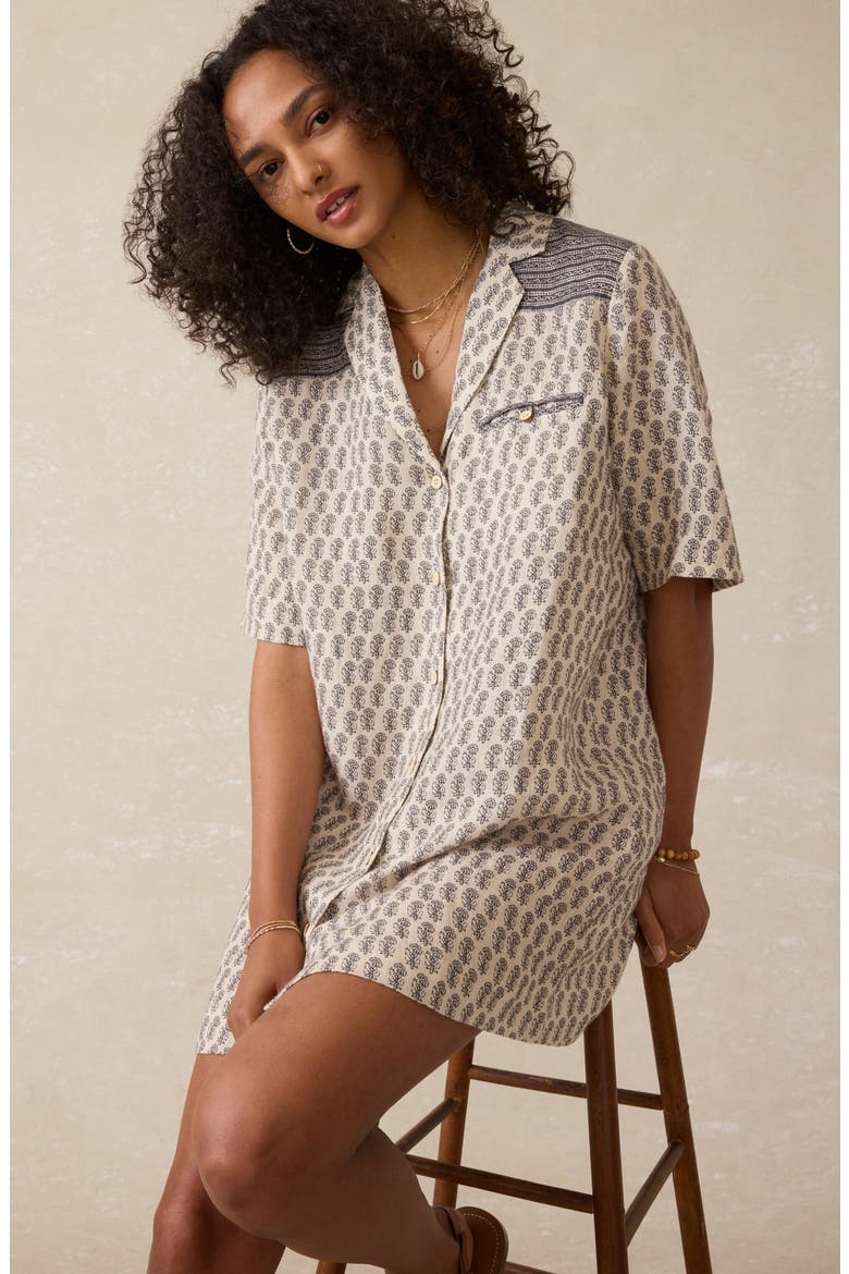 Paradise Point Shirtdress, Alternate, color, SUMMER PEARL BLOSSOM