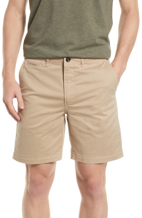 Men's Cotton Blend Chino Shorts