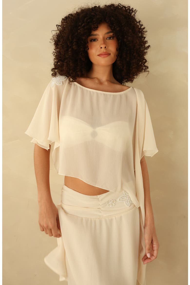 Borrowed Bliss Top, Main, color, Dove