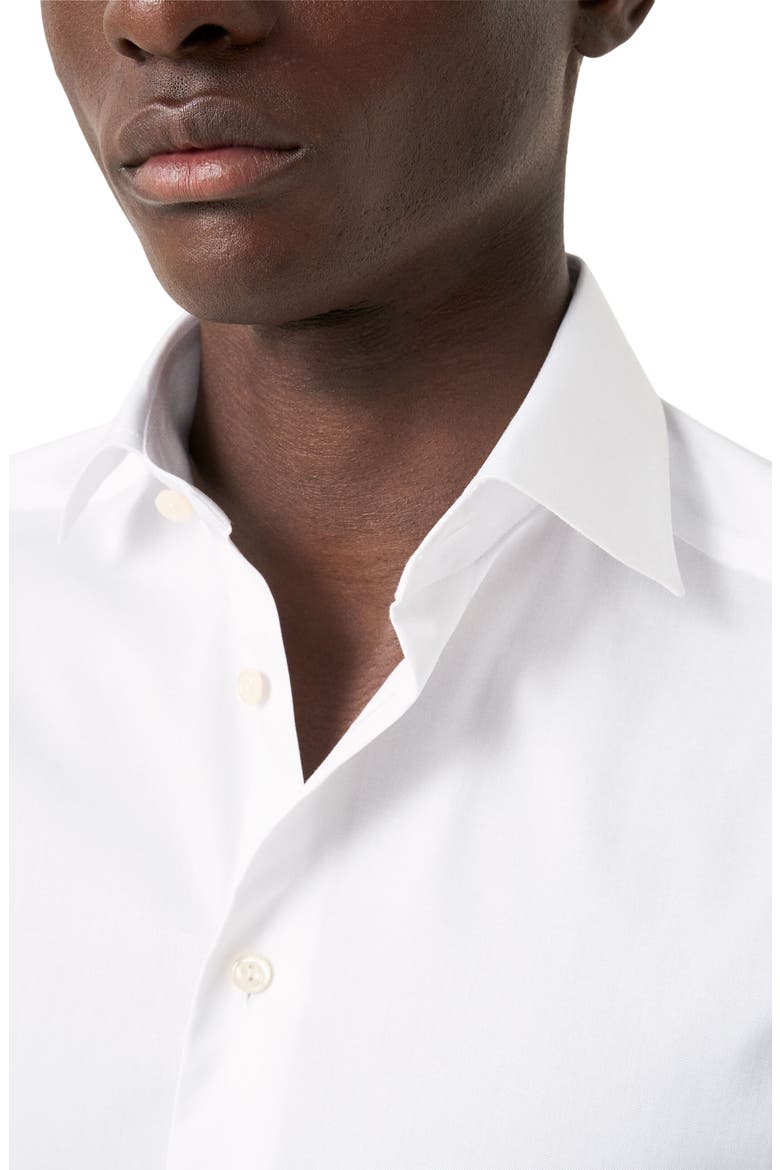 kohls french cuff dress shirt David Donahue Slim Fit Broadcloth French Cuff Dress Shirt - White