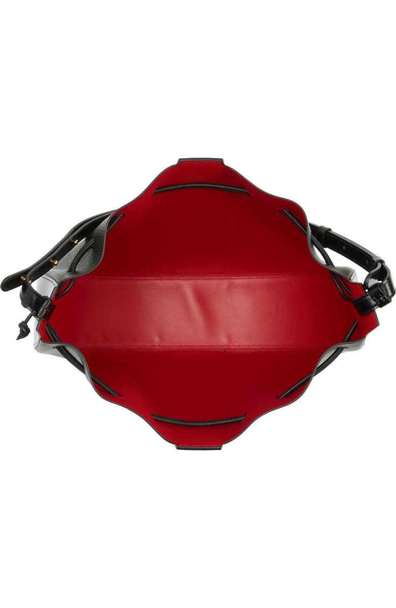 Mansur Gavriel Lilium Leather Bucket Bag, Alternate, color,