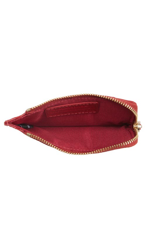 Valentino By Mario Valentino Moe Leather Shoulder Bag In Red
