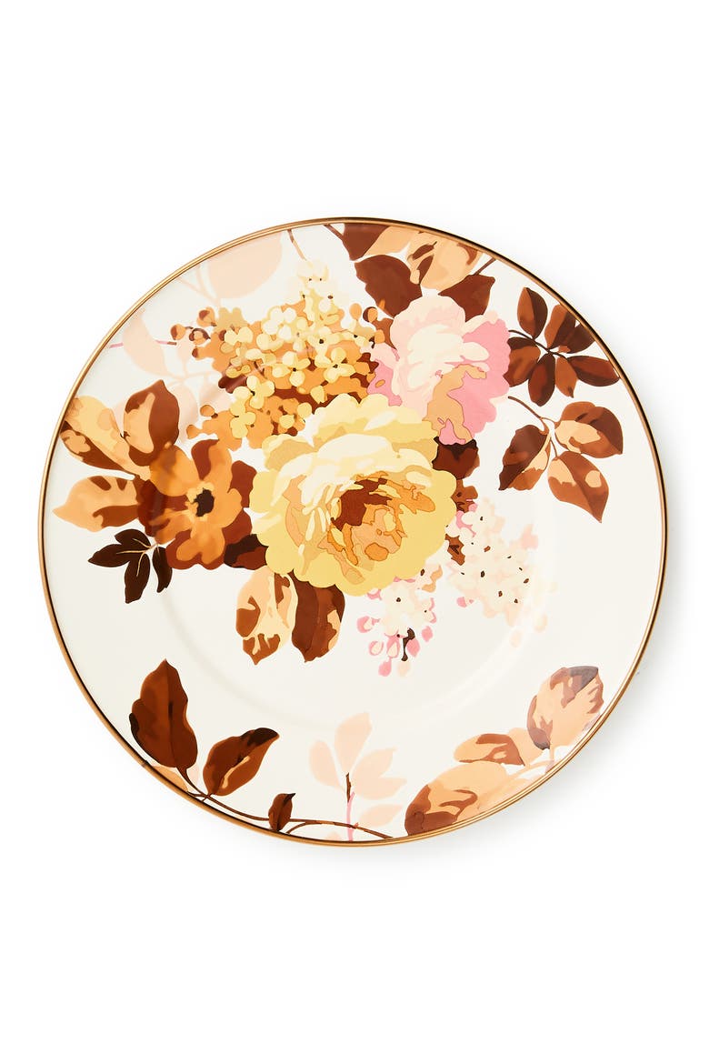 Wild Rose Salad Plate, Alternate, color, WILD ROSE