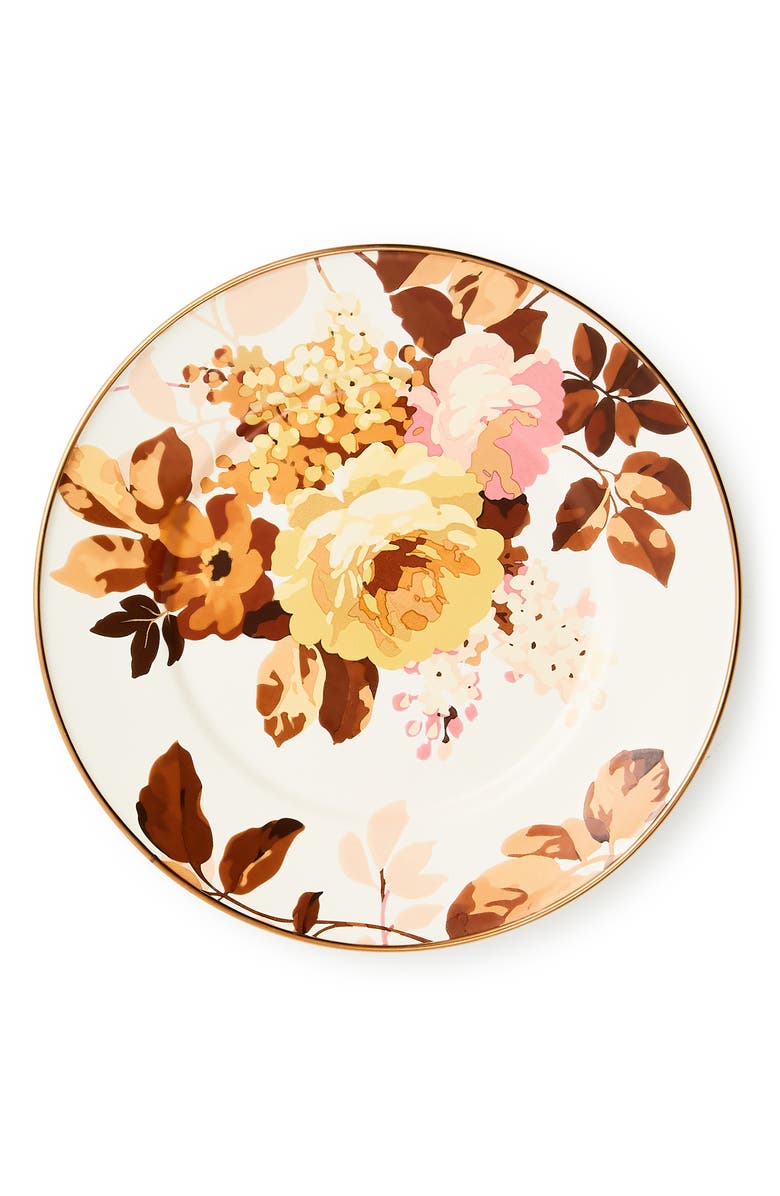 MACKENZIE CHILDS Wild Rose Salad Plate, Alternate, color, Wild Rose
