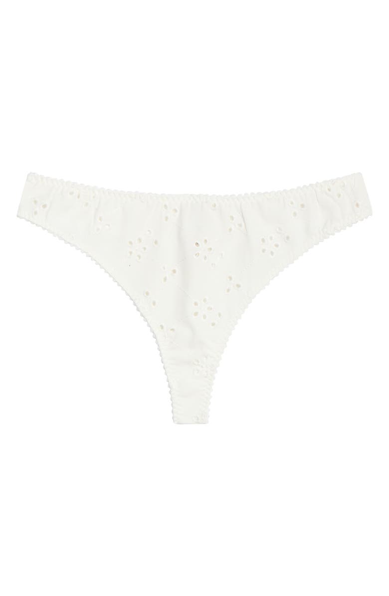 Free People Homegrown Thong, Alternate, color, Ivory