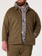 True Nation by DXL Big & Tall Utility Trucker Jacket