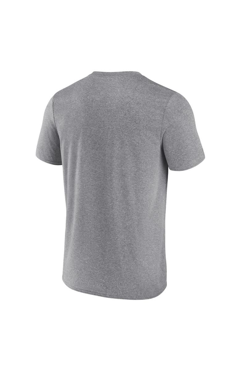 FANATICS Men's Fanatics Heather Gray Oklahoma Sooners Outline Split T-Shirt, Alternate, color, Heather Gray