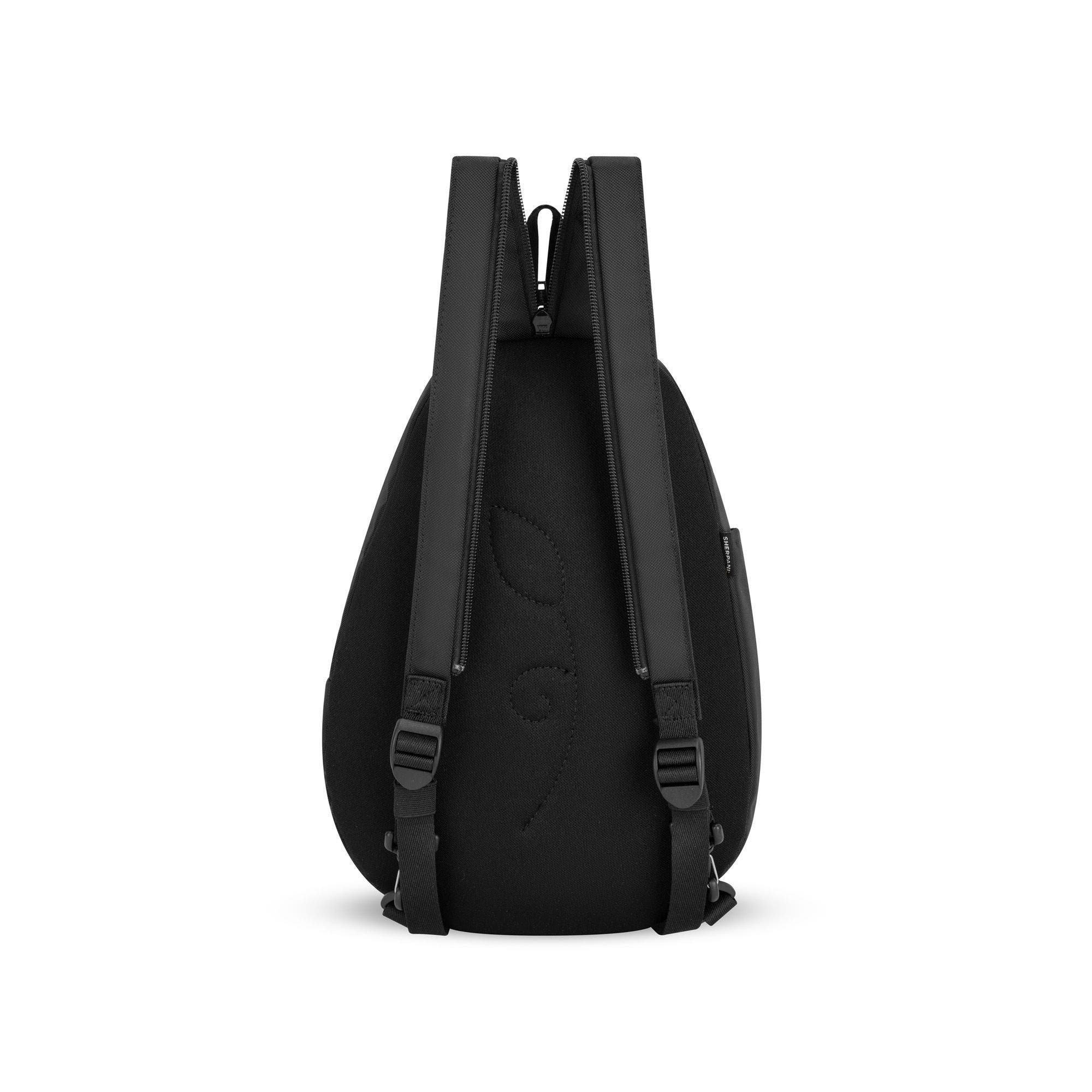 Sherpani Wayfarer Small Convertible 8L Sling Backpack, Alternate, color, Raven