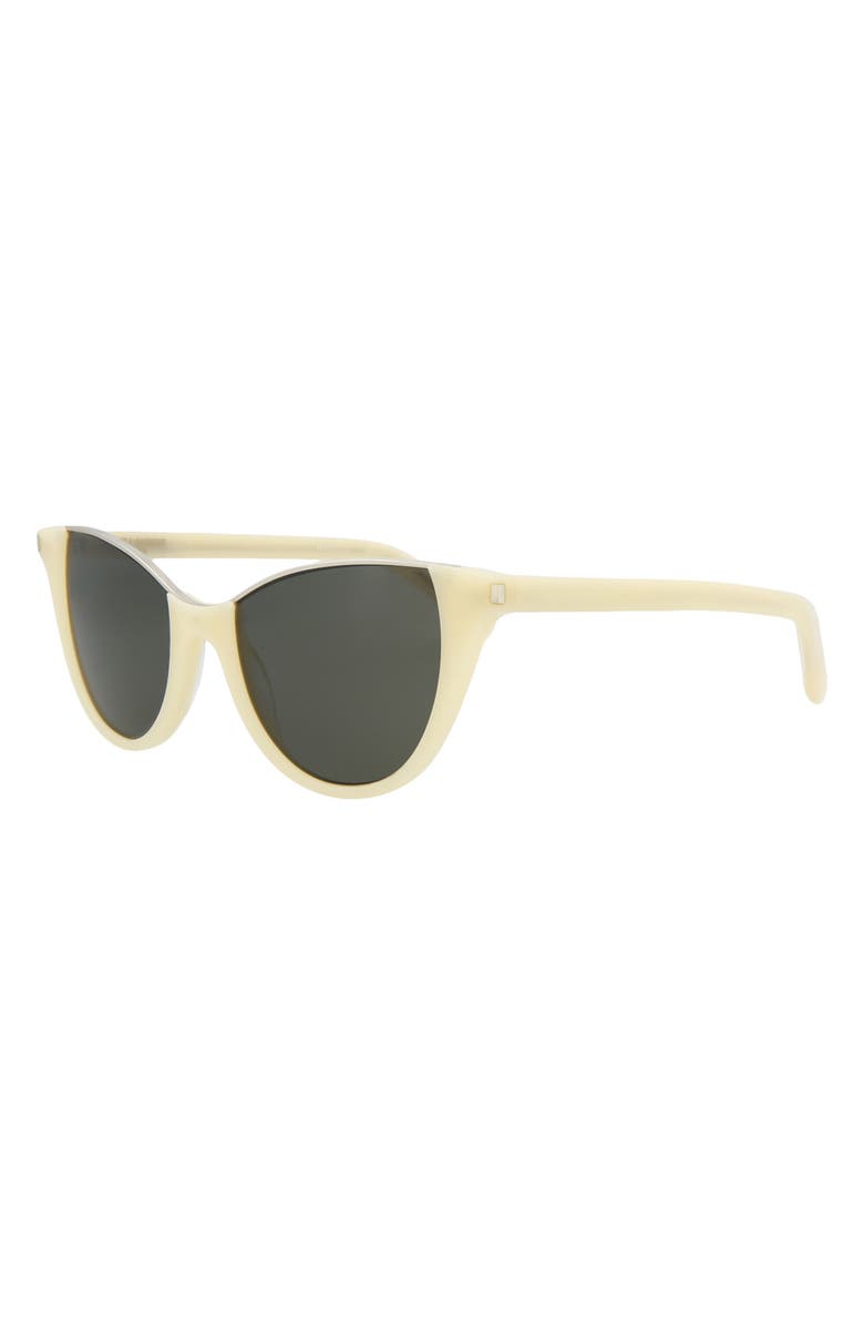 Saint Laurent 52mm Cat Eye Sunglasses, Alternate, color, 