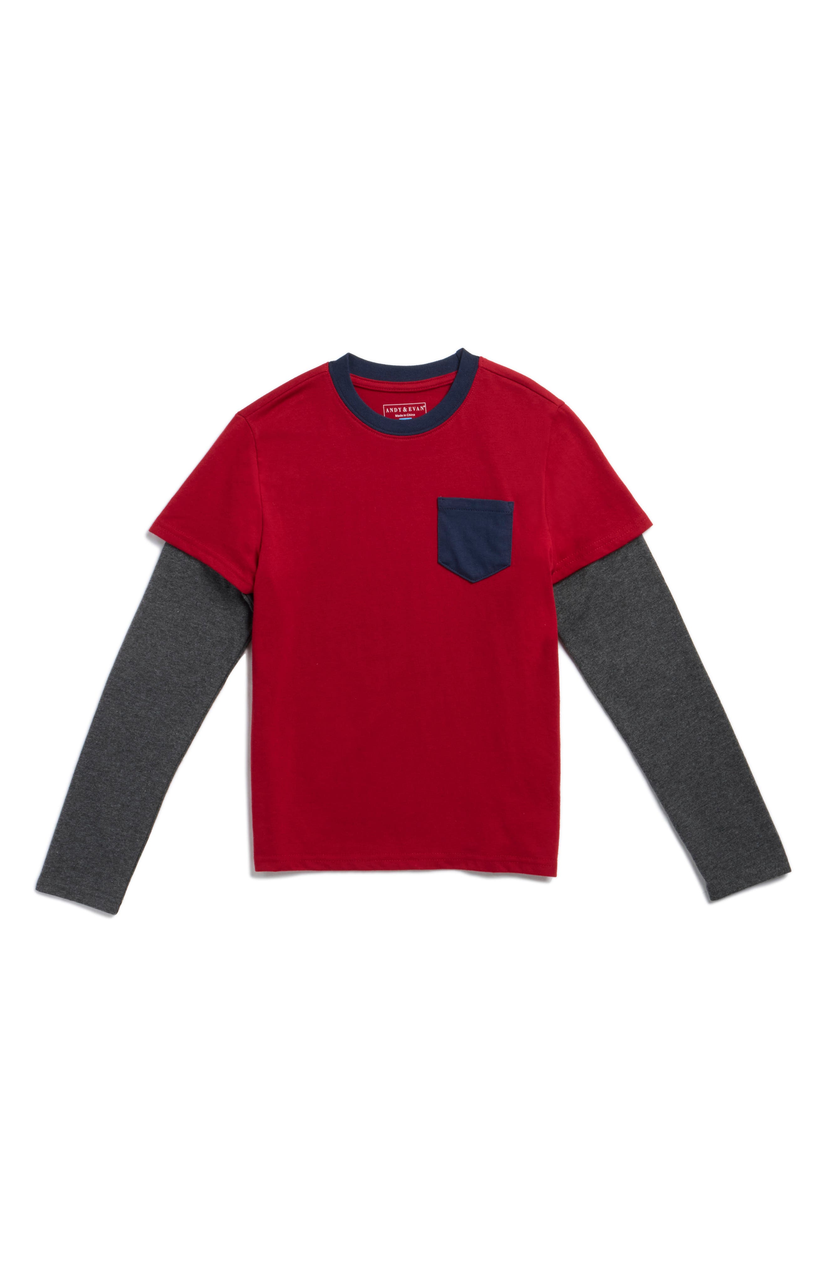 Kids' Two-Fer Long Sleeve Tee
