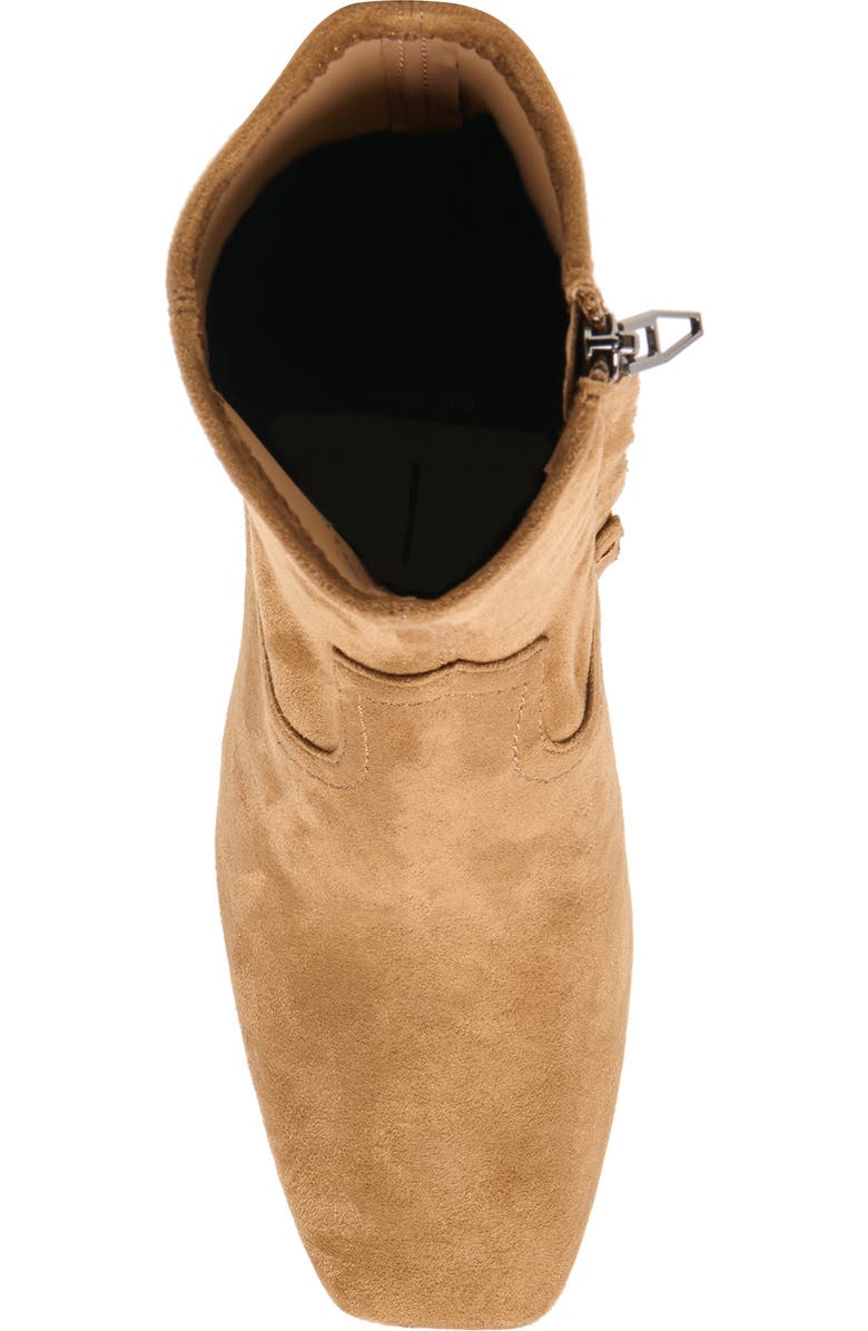 Dolce Vita Roan Block Heel Bootie, Alternate, color, Light Brown Stella Suede