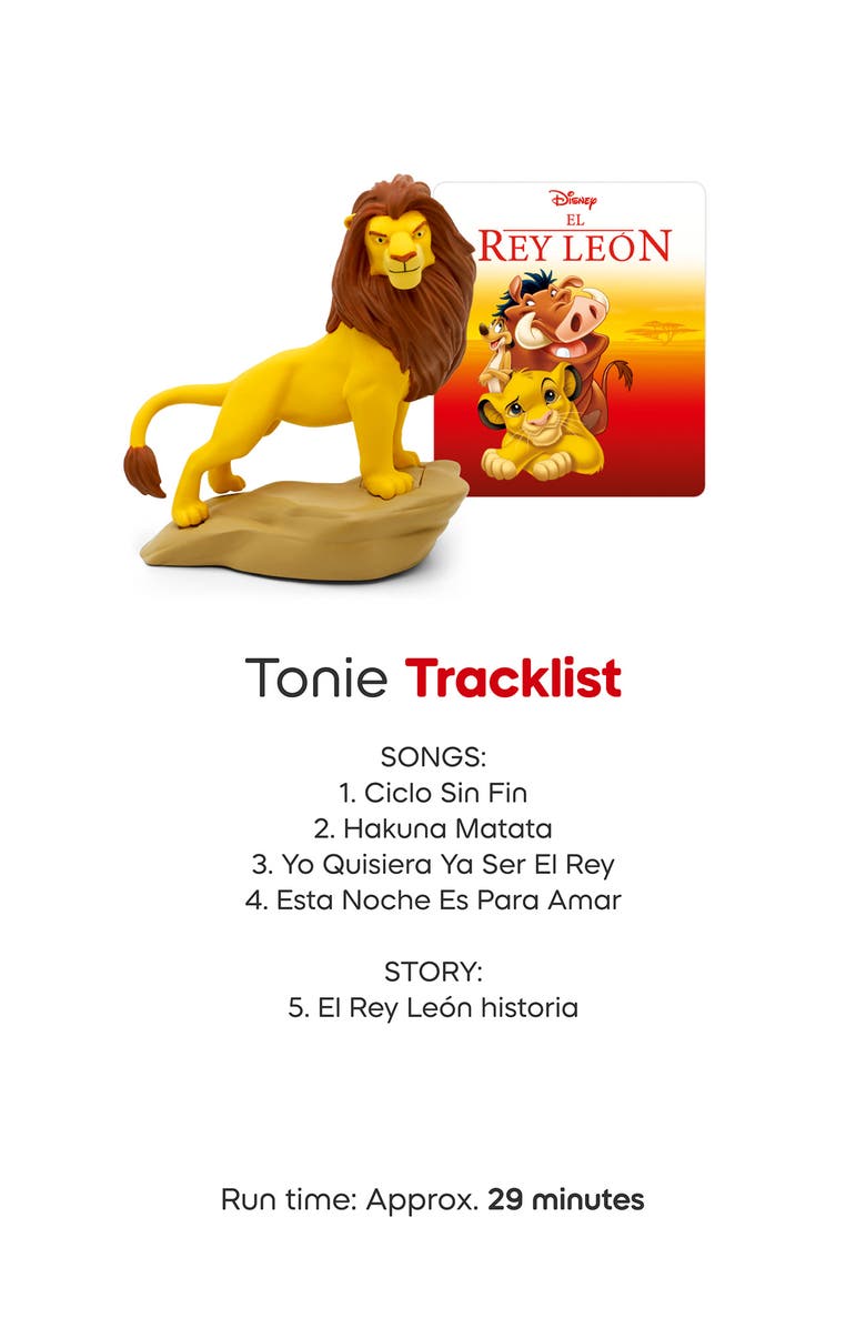 tonies Disney<sup>®</sup> 2-Pack Spanish The Lion King & Woody Character Bundle, Alternate, color, 
