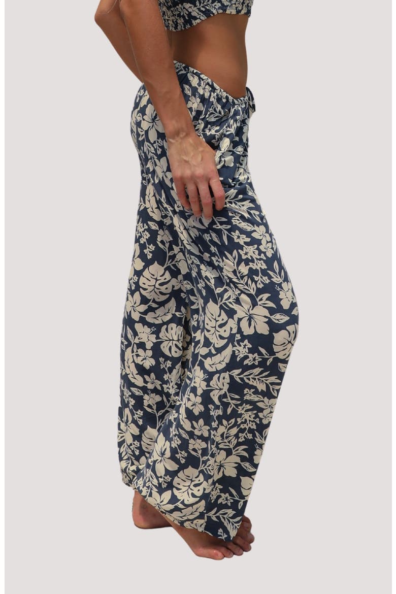 Koda Cover-Up Drawstring Pants, Alternate, color, HIBISCO