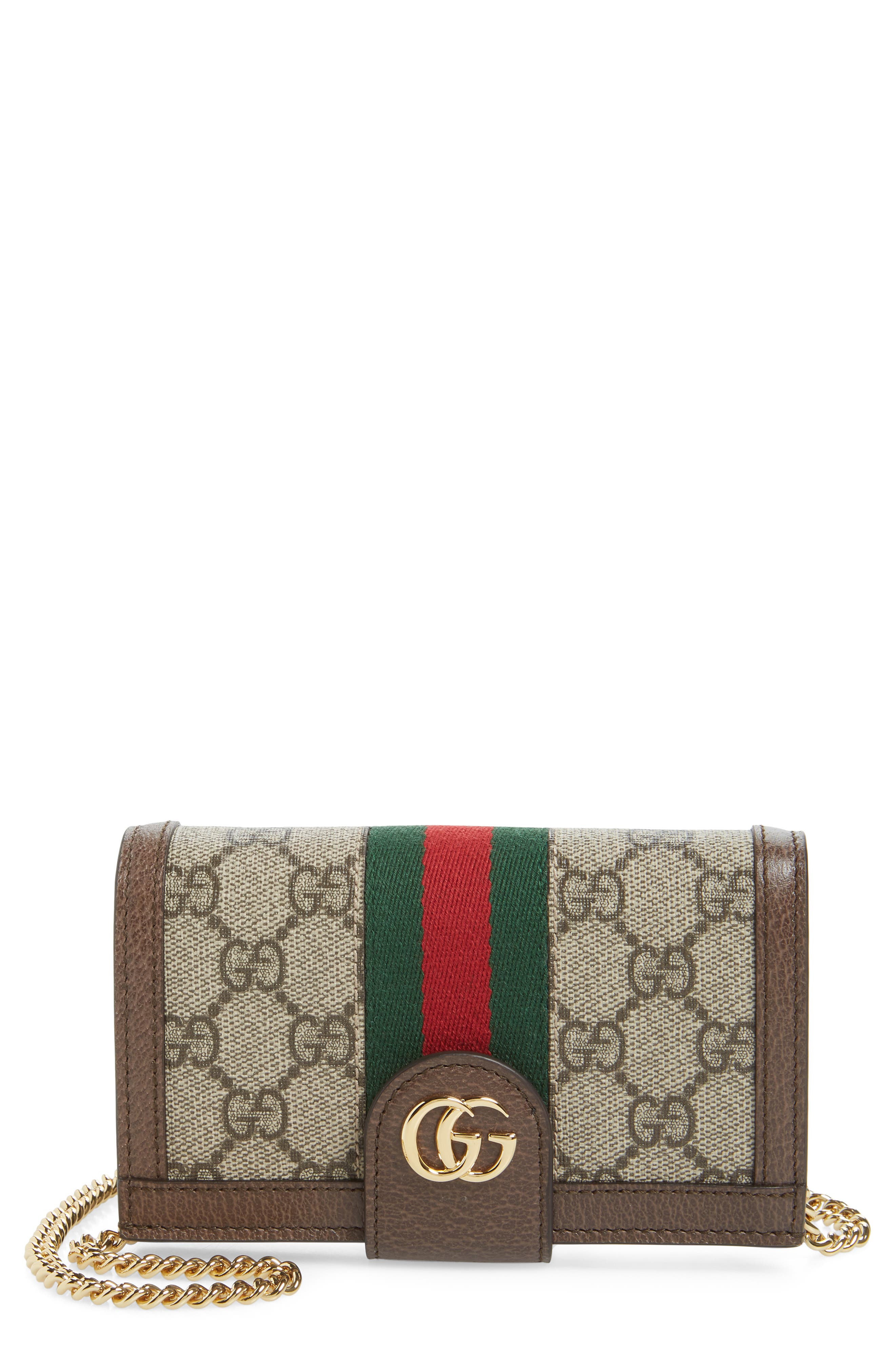 Gucci Ophidia iPhone X Folio Crossbody, Main, color, 