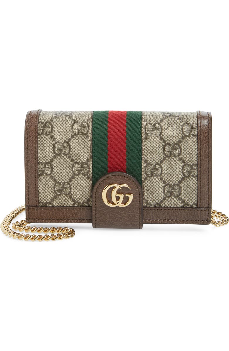Gucci Ophidia iPhone X Folio Crossbody, Main, color,