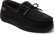 DEARFOAMS Pierce Microsuede Moccasin Slipper