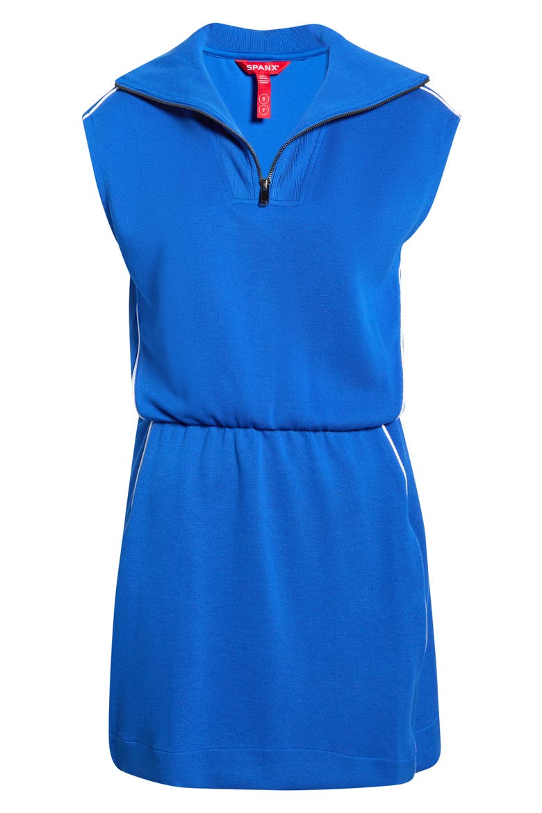 Airpique Half Zip Modal Blend Dress, Alternate, color, CURRENT
