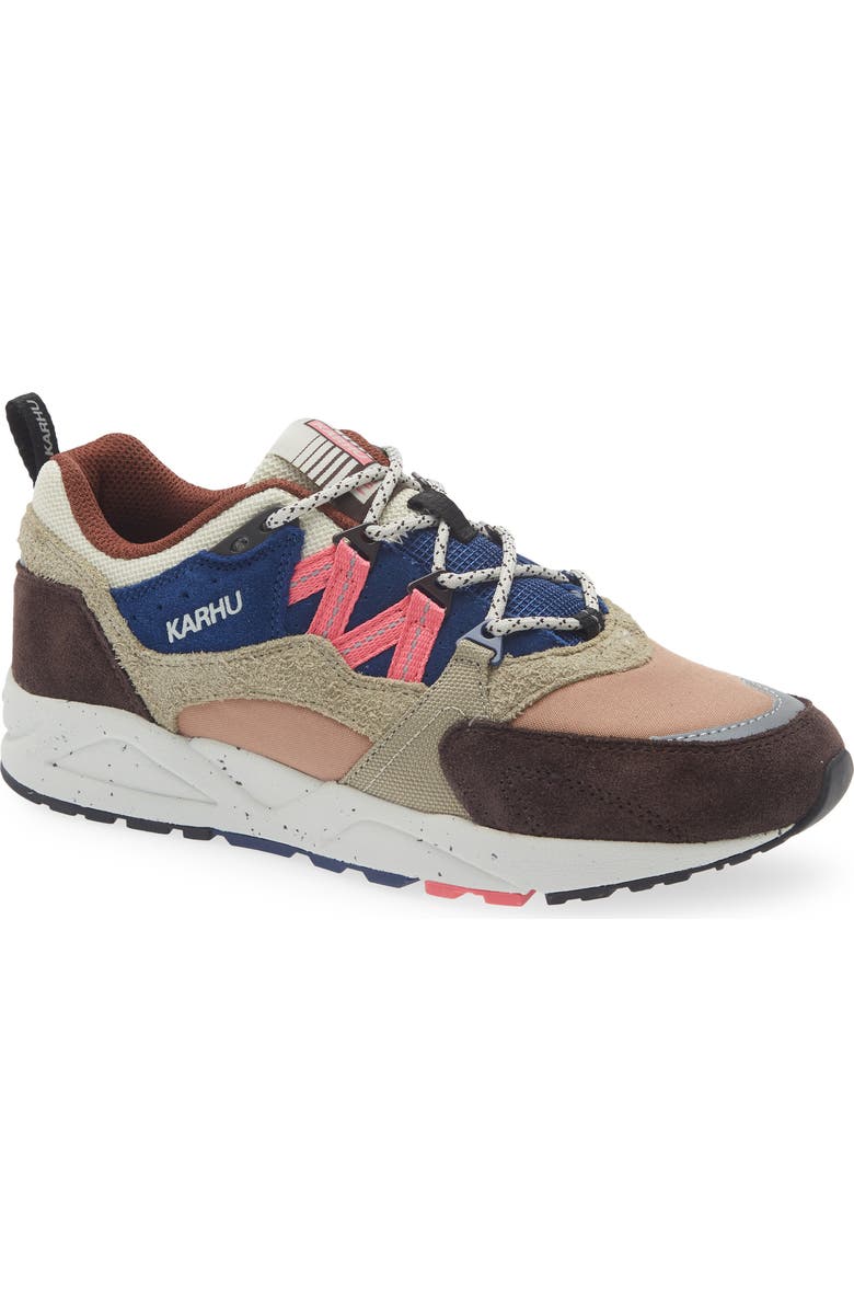 Karhu Gender Inclusive Fusion 2.0 Sneaker, Main, color, Mole / Pink Lemonade