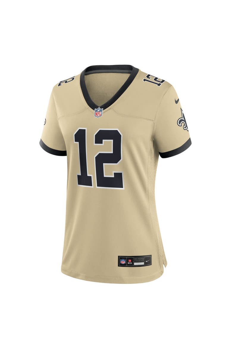 Women's Nike Chris Olave Gold New Orleans Saints Gameday Golds Alternate Game Player Jersey, Alternate, color, Gold