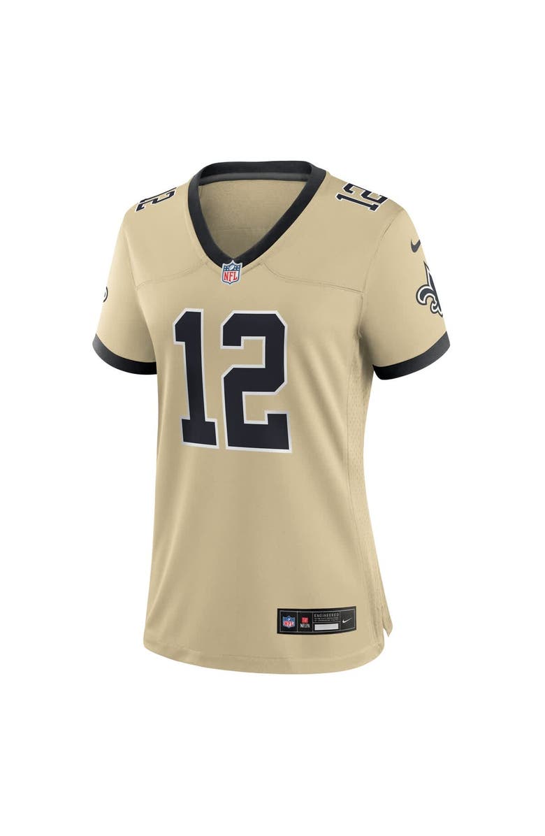 Nike Women's Nike Chris Olave Gold New Orleans Saints Gameday Golds Alternate Game Player Jersey, Alternate, color, Gold