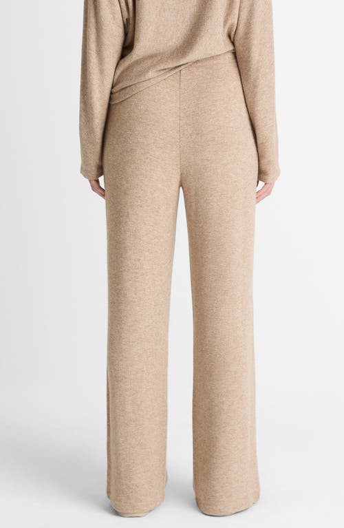 Vince Textured Knit Lounge Pant In Smokey Quartz In Neutral