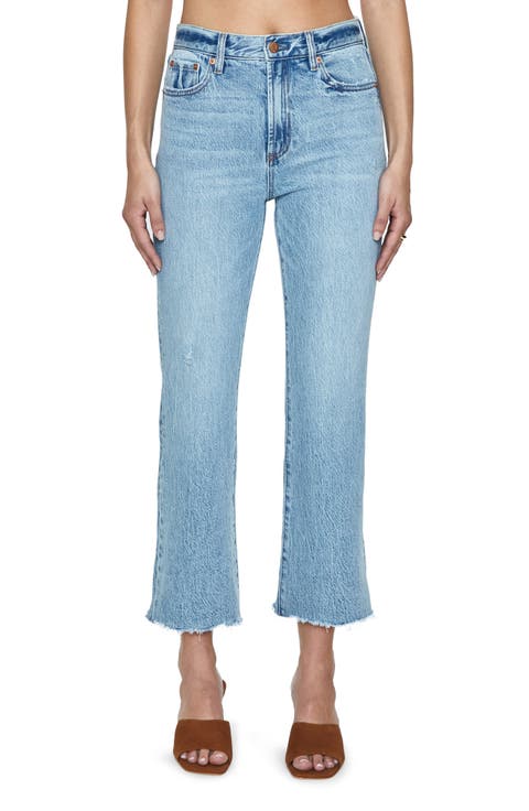 Ally High Waist Crop Bootcut Jeans