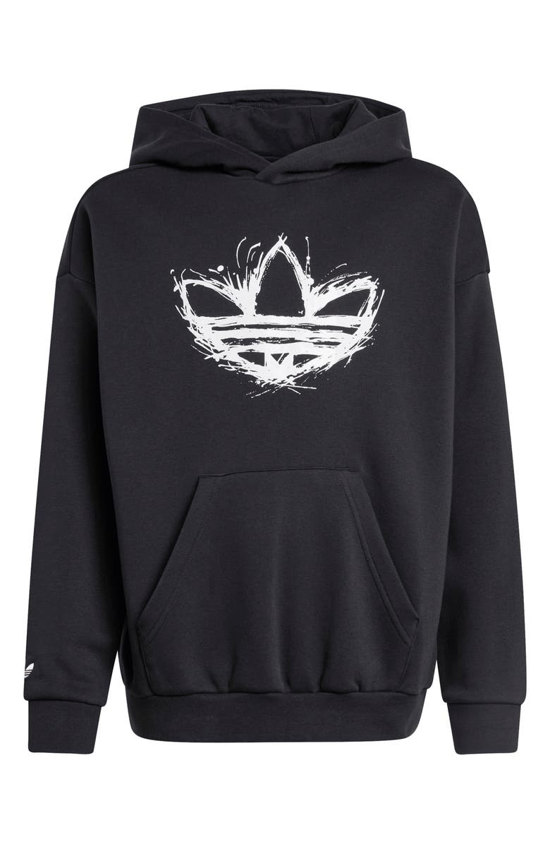 adidas Originals Kids' Trefoil Graphic Hoodie, Main, color, 