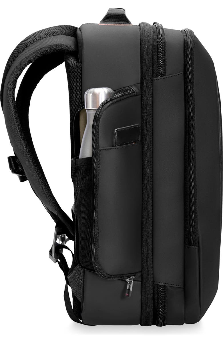 Briggs & Riley ZDX Medium Convertible Backpack, Alternate, color, Black