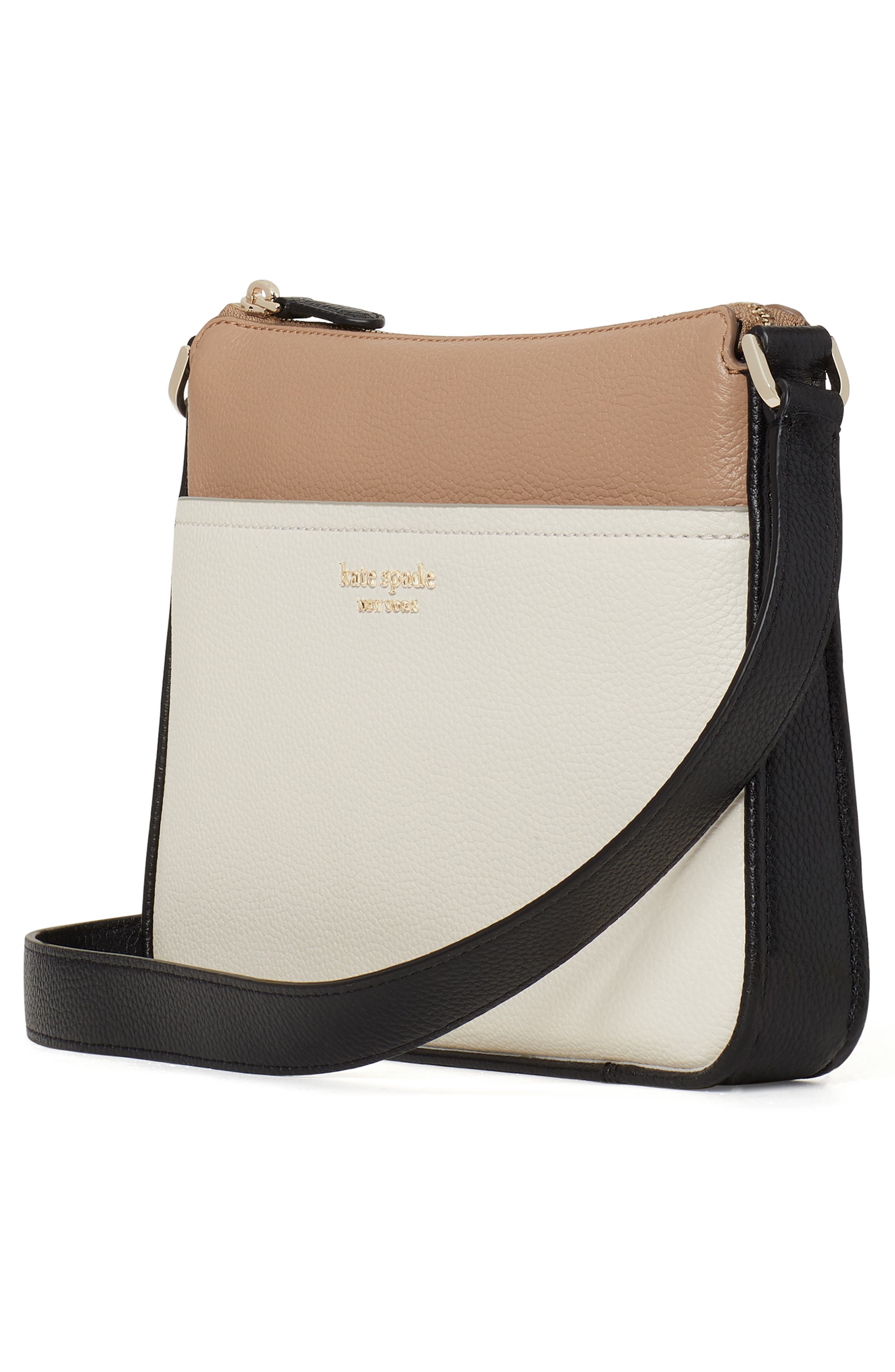 Kate Spade New York run around leather crossbody bag, Alternate, color, 