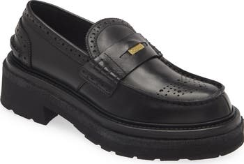 期間限定30％OFF! Brogue Platform Penny Loafer 靴