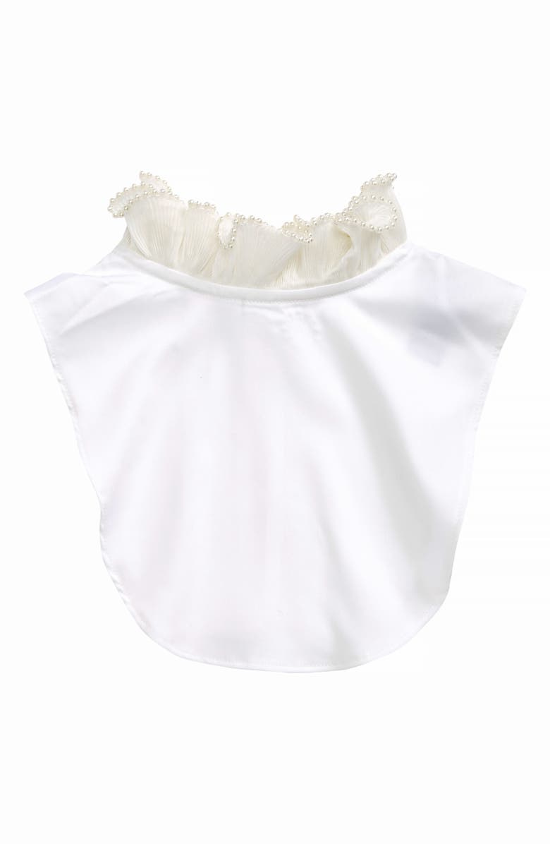 Lele Sadoughi Juliana Imitation Pearl Collar, Alternate, color,