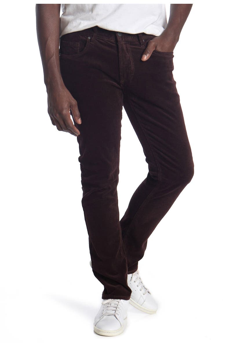 BLANKNYC Wooster Slim Corduroy Pants, Main, color,