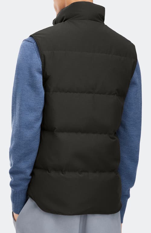 Canada Goose Garson Water Repellent 625 Fill Power Down Vest In Black