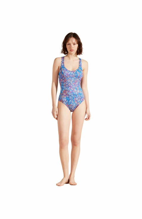 VILEBREQUIN レディース水着 Women Halter Bikini Top Medusa and Shells | Vilebrequin