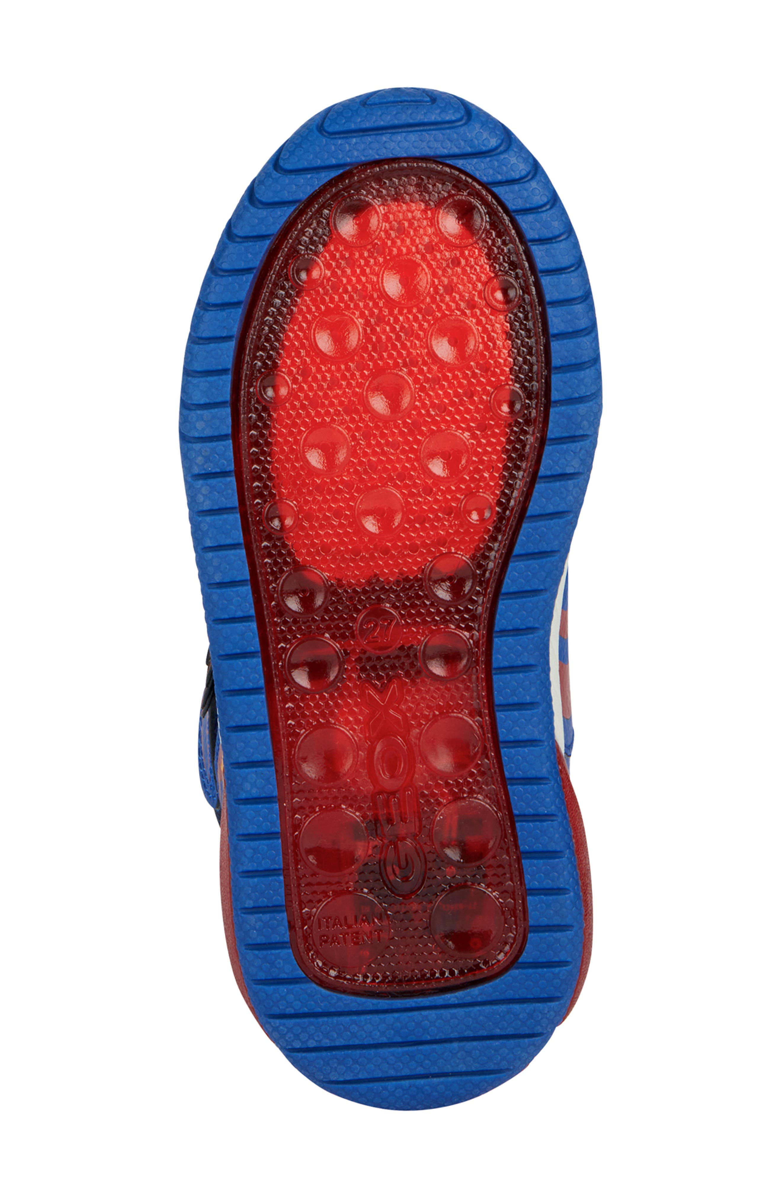 Geox Inek Dragon Light-Up Sneaker, Alternate, color, 