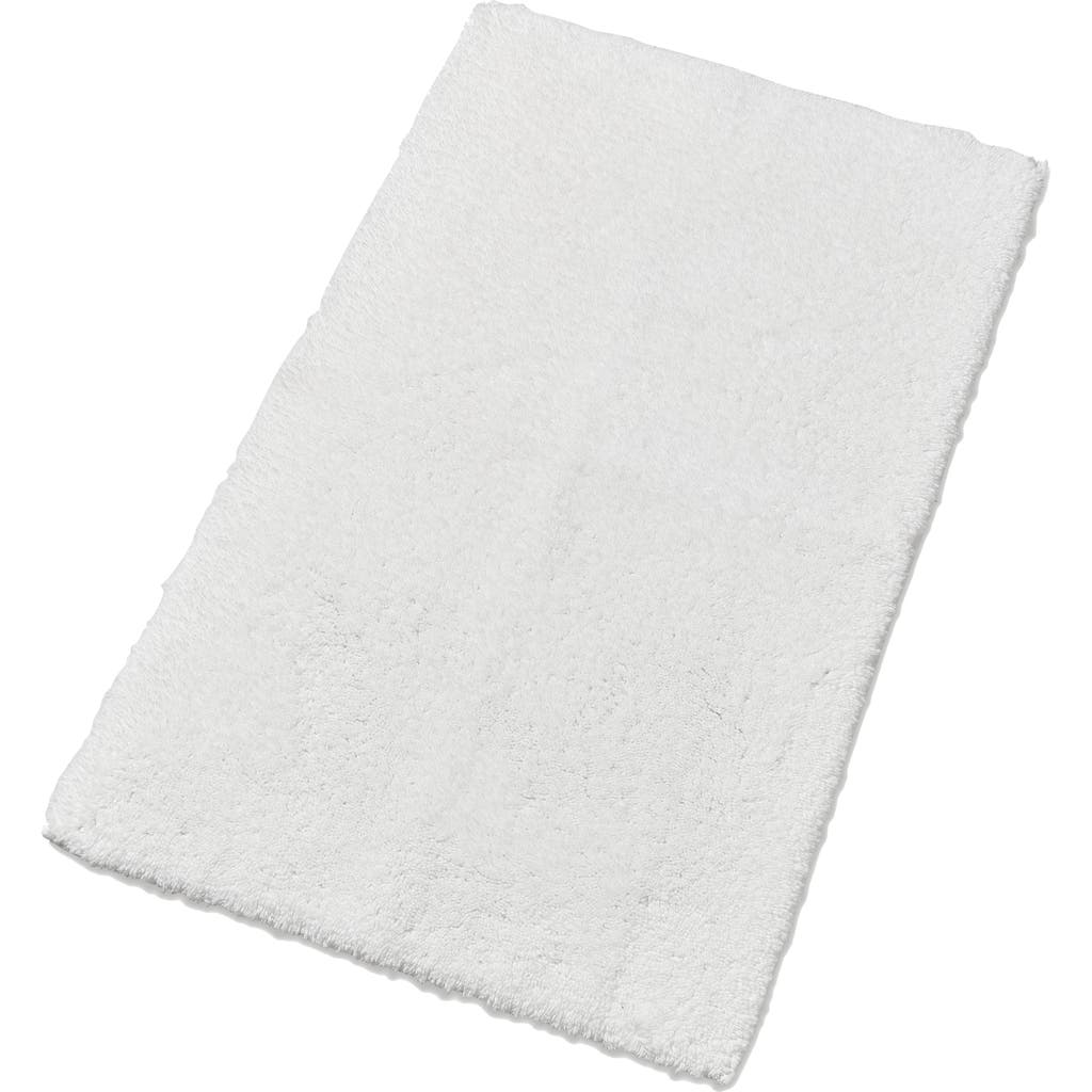 Christy Deep Pile Thick Non-slip Bath Rug In White