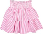 Florence Eiseman Floral Skirt With Ruched Waist