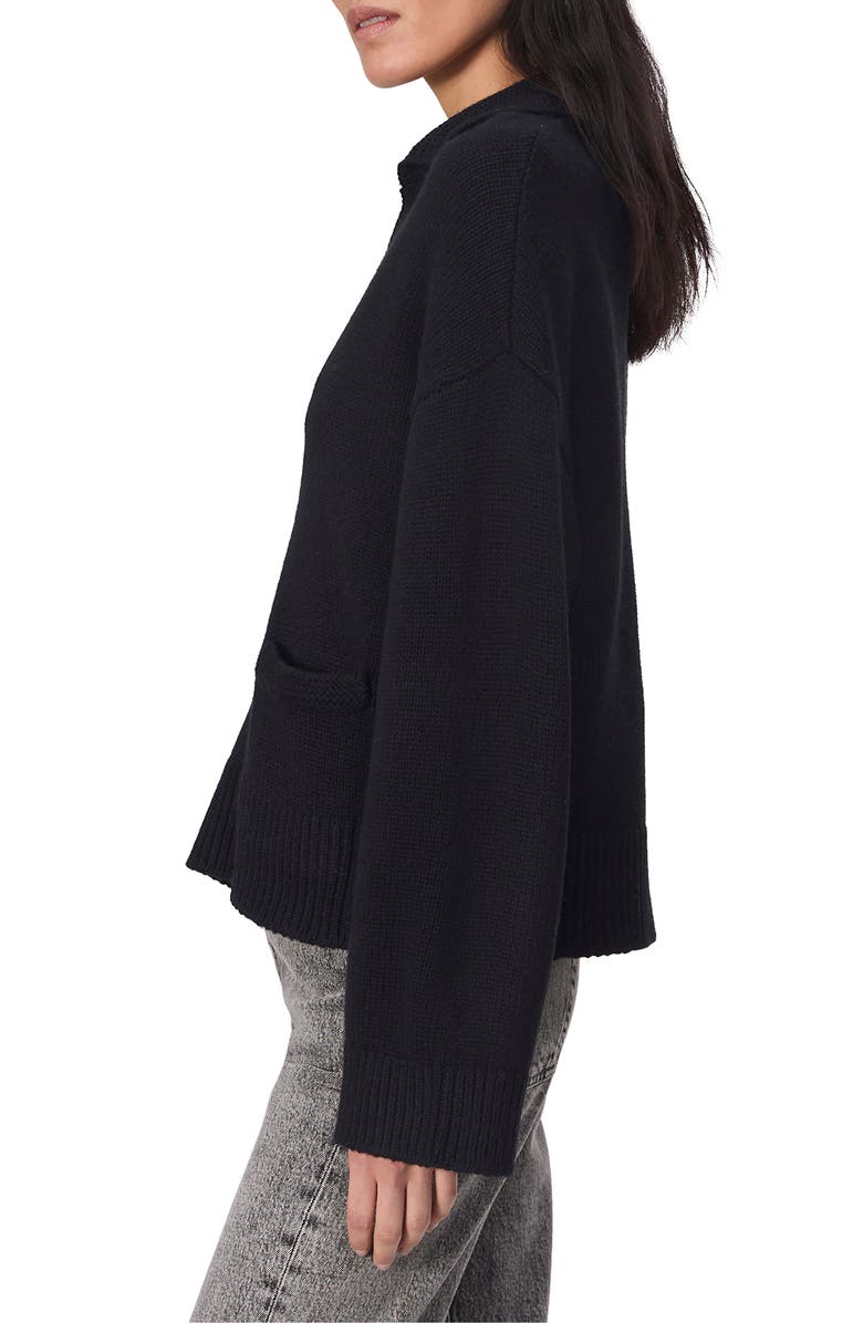 rag & bone Danica Wool & Cashmere Polo Sweater, Alternate, color, 