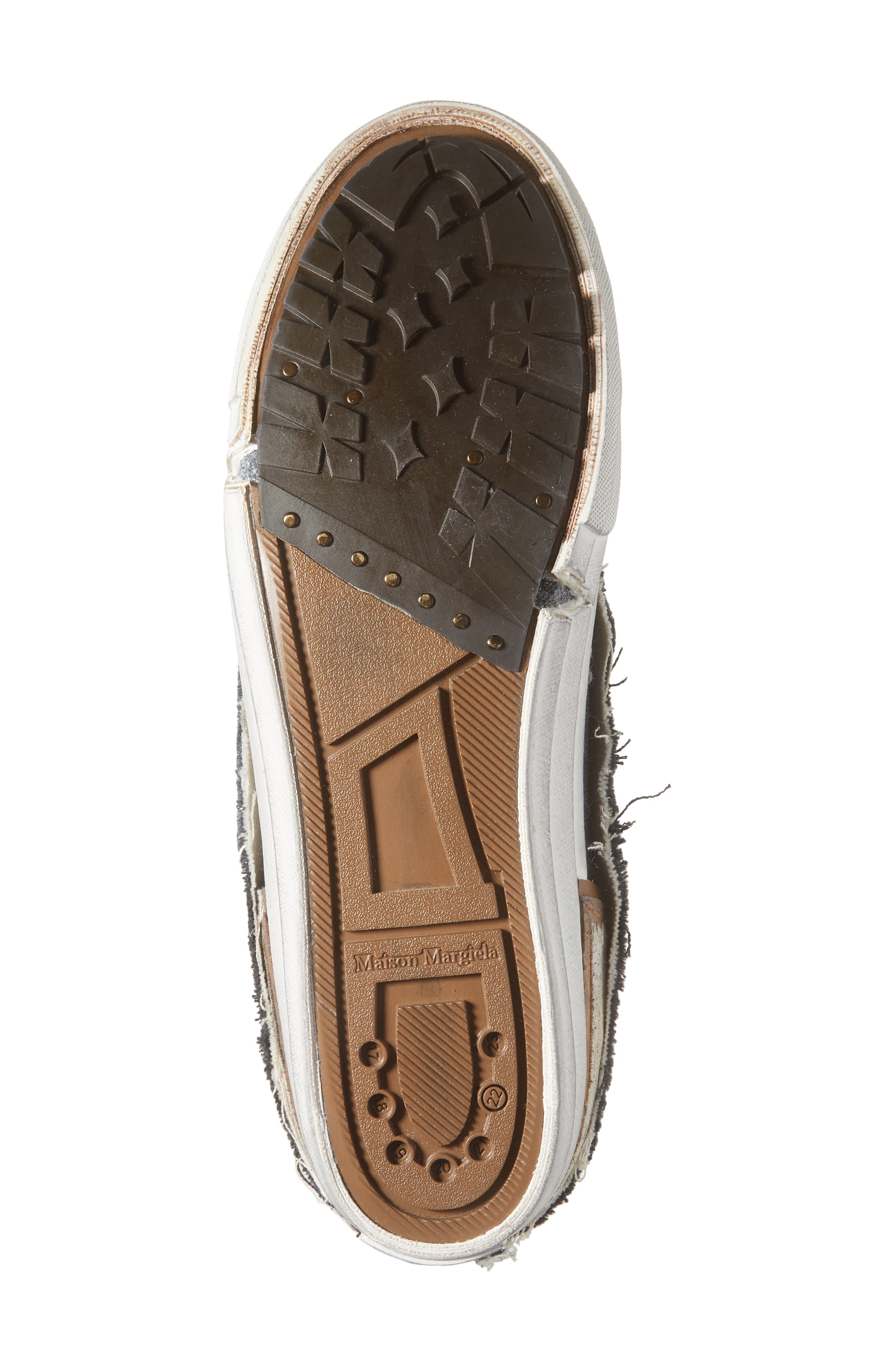 Maison Margiela Loved To Death High Top Sneaker, Alternate, color, Blue/ Black