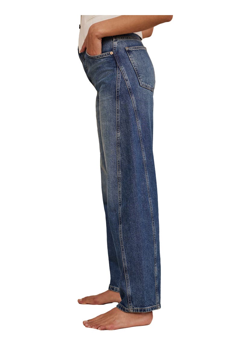Barrel Leg Jeans, Alternate, color, Blue