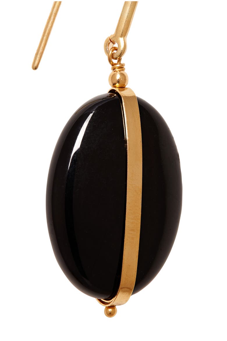 Stone Drop Earrings, Alternate, color, GOLD