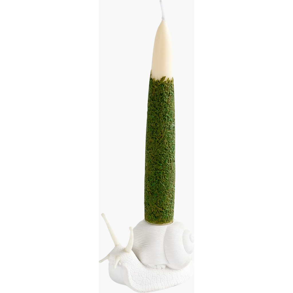 SOUTHLAKE GIFTS SOUTHLAKE GIFTS TAPER SCENTED CANDLE AND SNAIL CANDLE HOLDER SET
