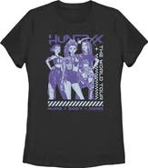 KPop Demon Hunters Women's KPop Demon Hunters Rumi Zoey Mira Tour Graphic T-Shirt