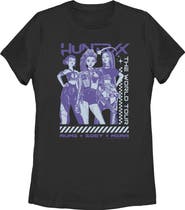 KPop Demon Hunters Women's KPop Demon Hunters Rumi Zoey Mira Tour Graphic T-Shirt