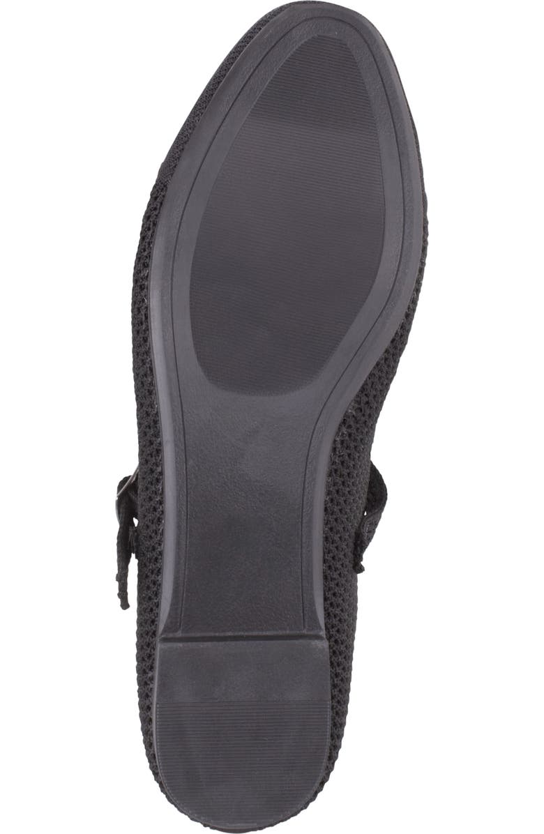 Tahari Dubai Mary Jane Flat, Alternate, color, Black