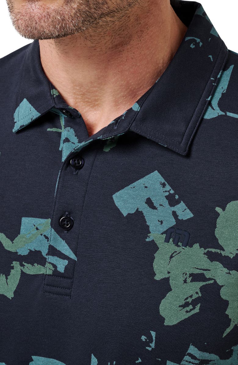 TravisMathew Favorite Hello Cotton Blend Polo, Alternate, color, Total Eclipse