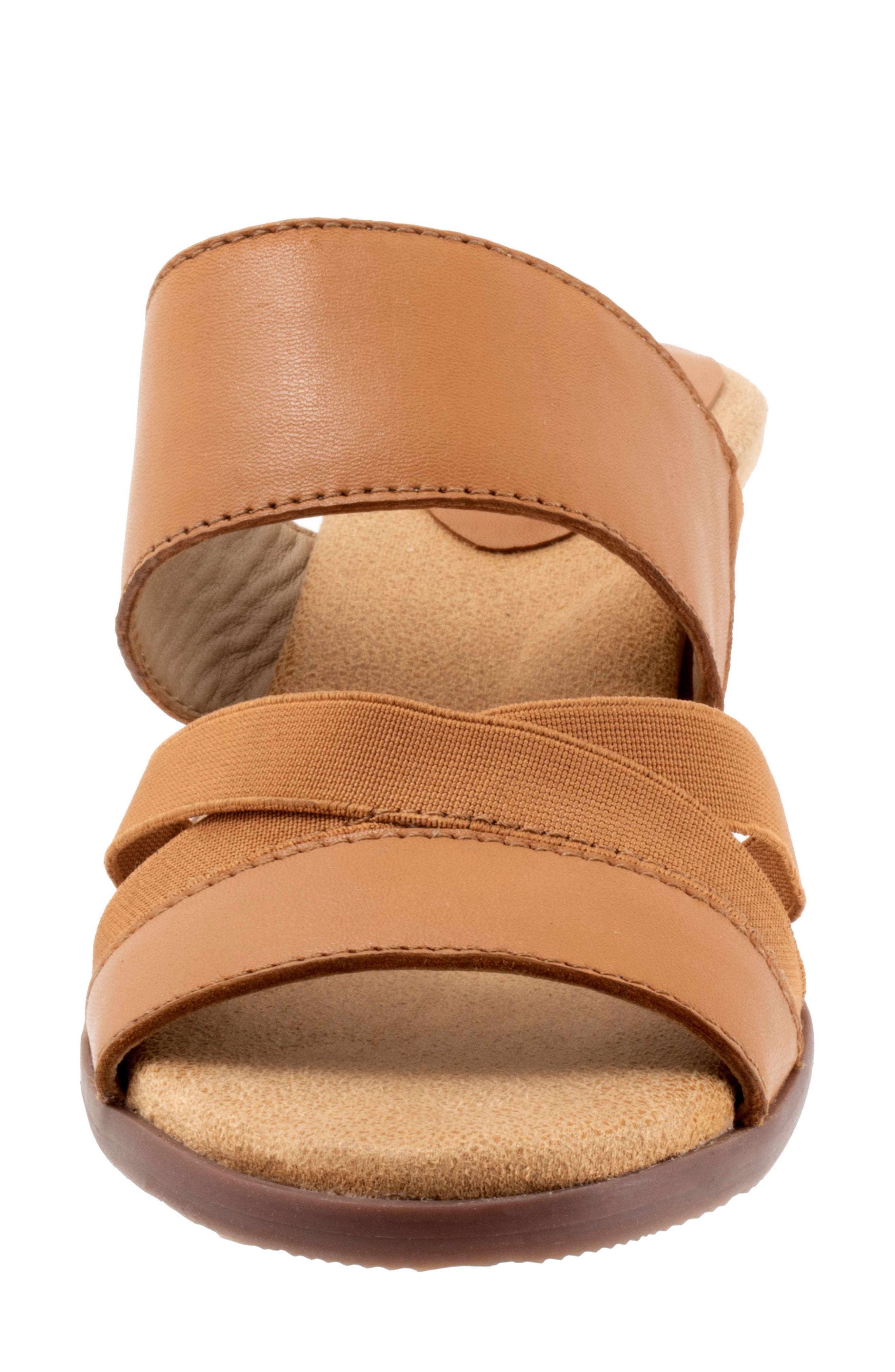 Maxine Slide Sandal, Alternate, color, LUGGAGE