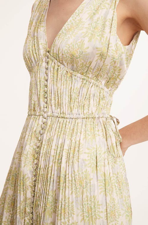 REBECCA TAYLOR REBECCA TAYLOR MINI ASTERA FLEUR BUTTON FRONT DRESS 