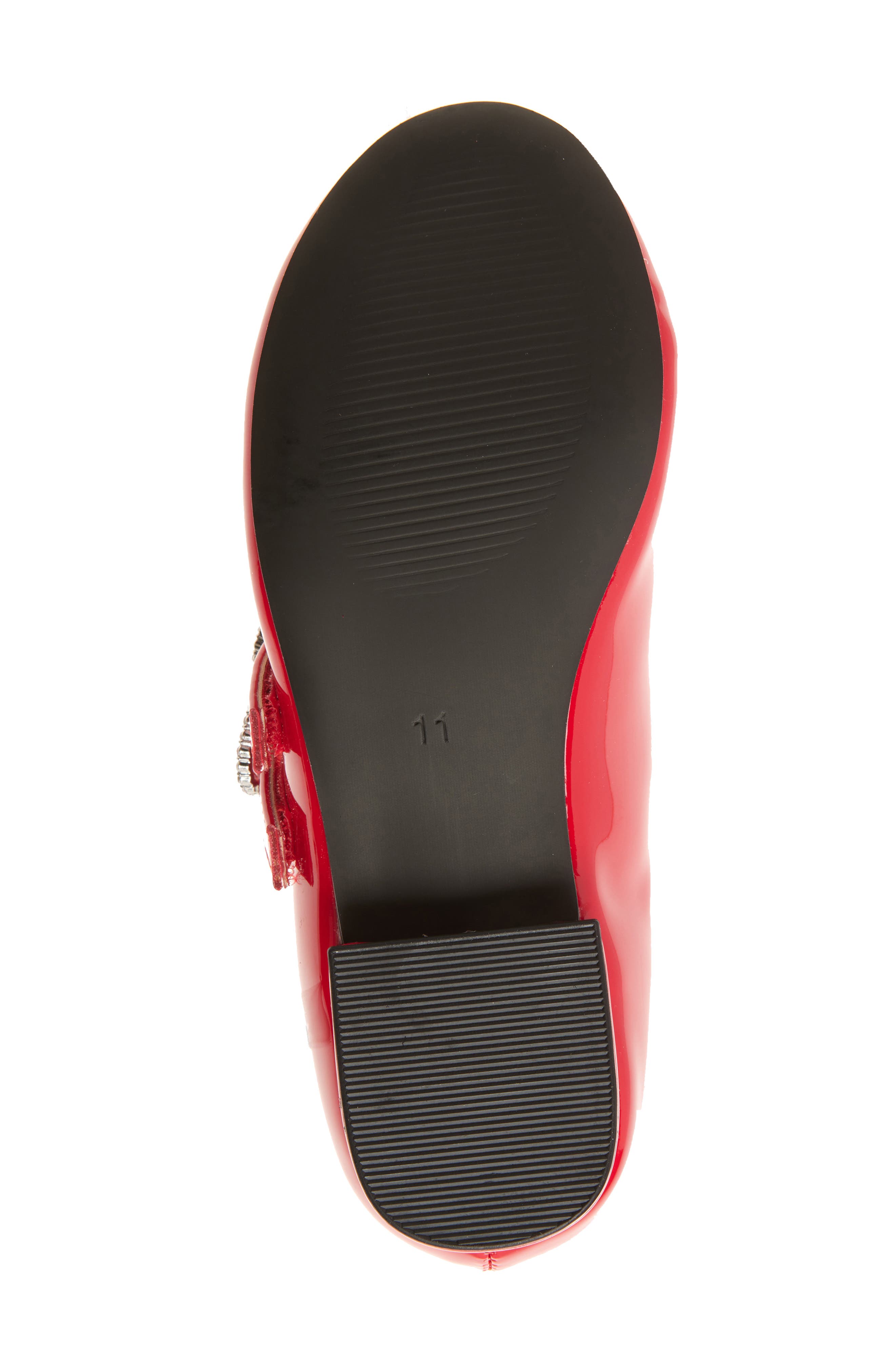 Kids' Rebecka Double Buckle Mary Jane Pump, Alternate, color, RED PATENT